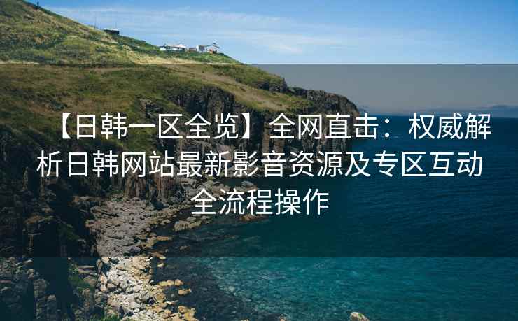 【日韩一区全览】全网直击：权威解析日韩网站最新影音资源及专区互动全流程操作